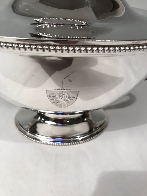Adams Style Silver Plated Sauce Tureen