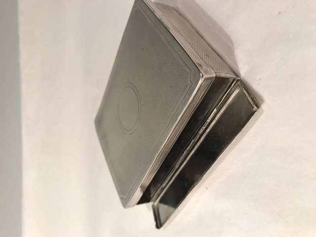 Antique Silver Plated Travelling Sandwich Box
