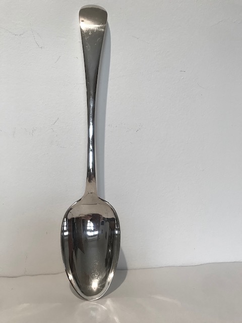 Handsome Antique Silver Plated Gravy or Basting Spoon