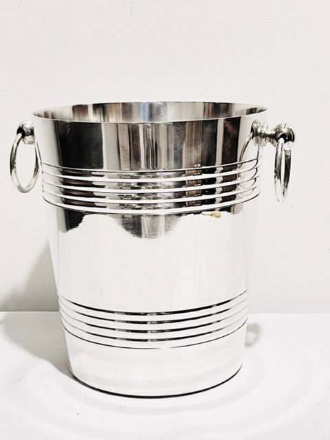 Antique Silver Plated Champagne Bucket or Wine Cooler