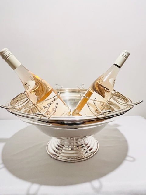 Italian Vintage Silver Plated Wine Cooler (c.1970)