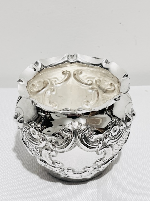 Victorian Mappin Brothers Antique Silver Plated Fern Pot