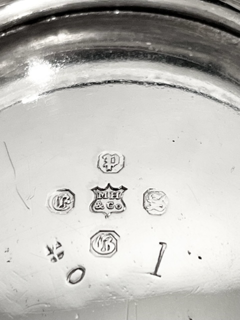 Victorian Silver Plated Pint Tankard on a Pedestal Base