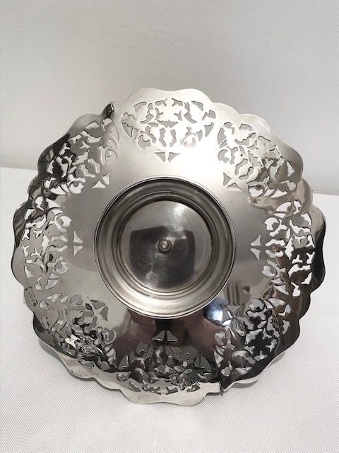 Vintage Silver Plated Sandwich or Horderves Tray