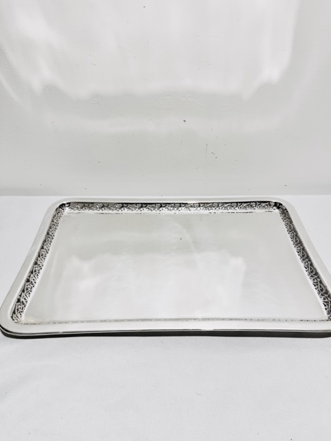 Antique Beardshaw and Company Silver Plated Tray (c.1890)