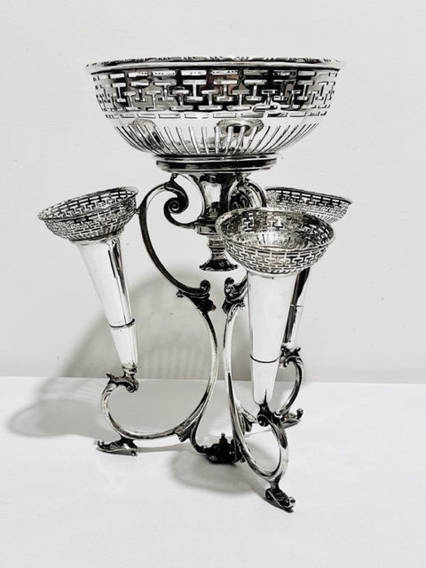 Antique Silver Plated Epergne by JB Chatterley & Sons (c.1920)
