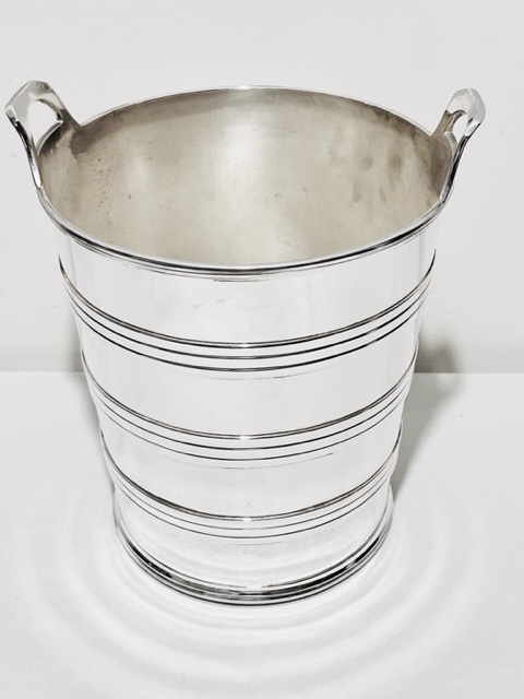 Silver Plated Maple & Co Champagne Bucket or Wine Cooler