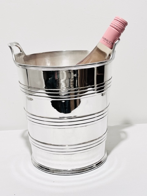 Silver Plated Maple & Co Champagne Bucket or Wine Cooler