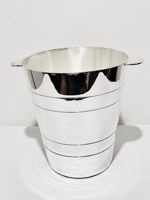 Antique Silver Plated Hotel Quality Champagne Bucket or Wine Cooler
