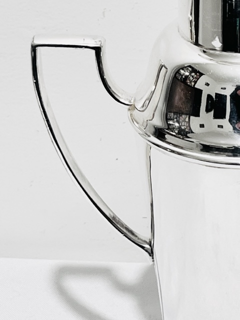 Novelty Vintage Silver Plated Cocktail Shaker by Asprey & Company