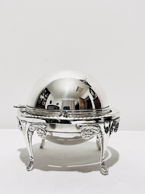 Vintage Silver Plated Butter or Caviar Dish (c.1960)