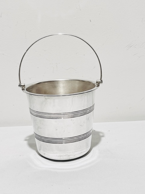 Vintage Ice Pail by Angora Silver Plate Co of Sheffield