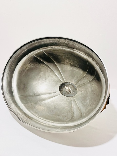 Old Sheffield Plate Meat Dome Cover with Matching Meat Flat