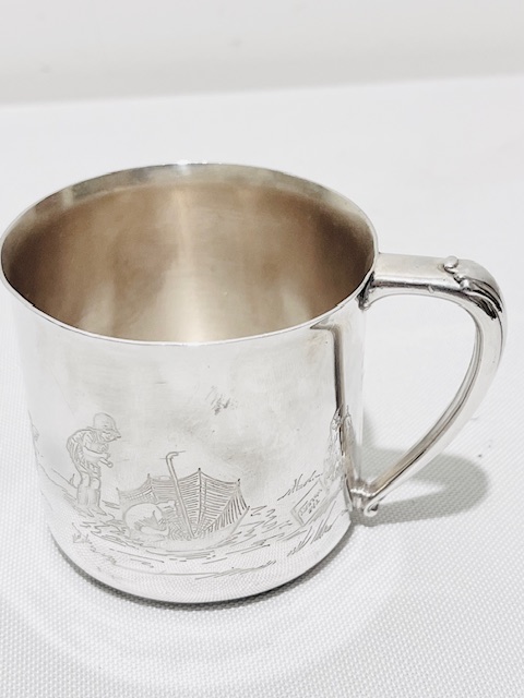 Vintage Silver Plated Winnie the Pooh Christening or Child’s Set