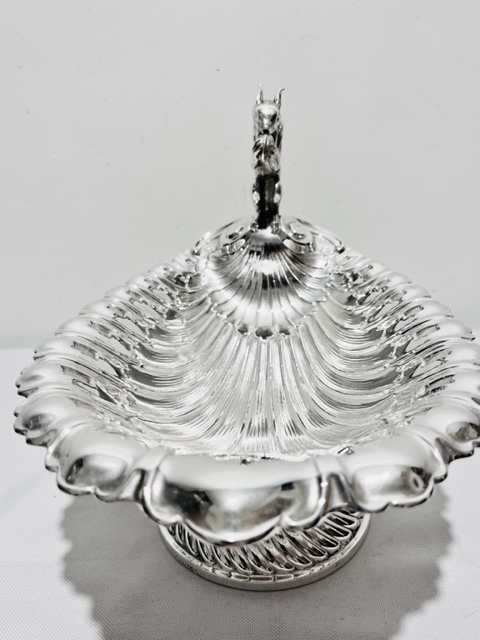 WMF Novelty Antique Silver Plated Nut Dish