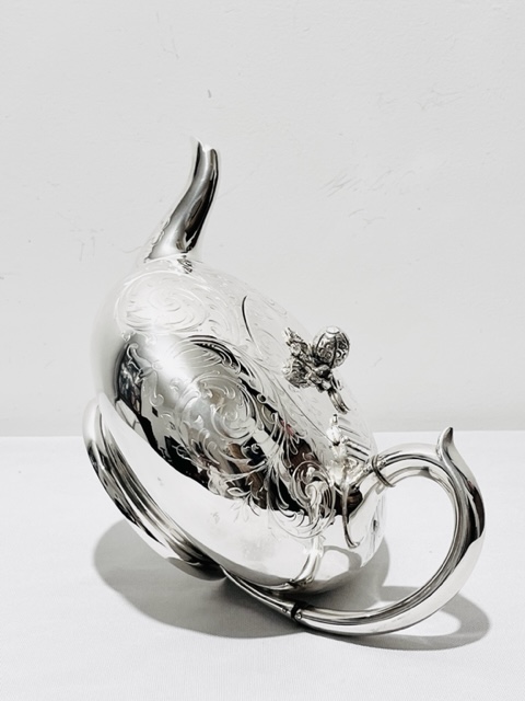 Elkington & Company Antique Silver Plated Teapot