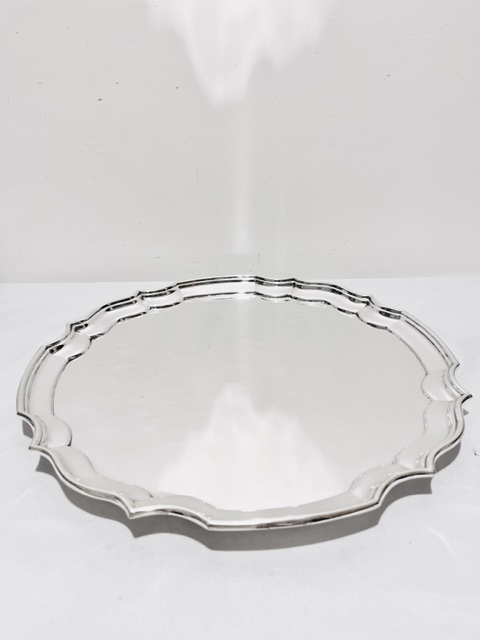 Antique Silver Plated Salver by James Dixon & Sons (c.1900)