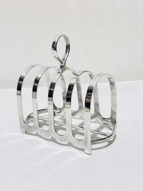 Stylish Antique Silver Plated Hotel Quality Toast Rack