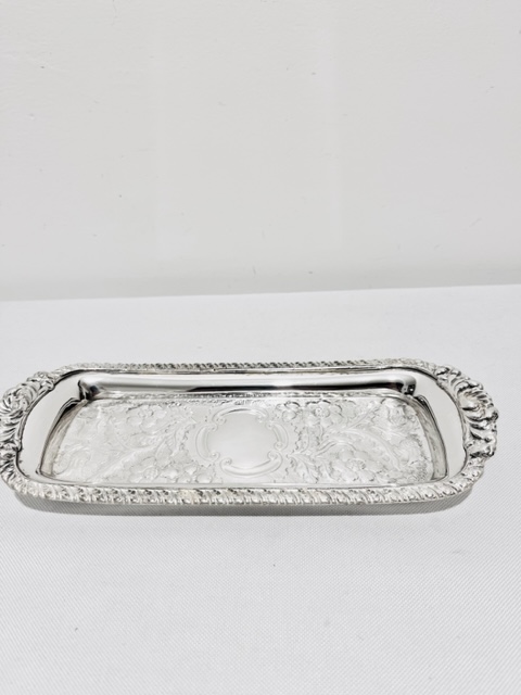 Old Sheffield Plate Antique Tray (c.1830)