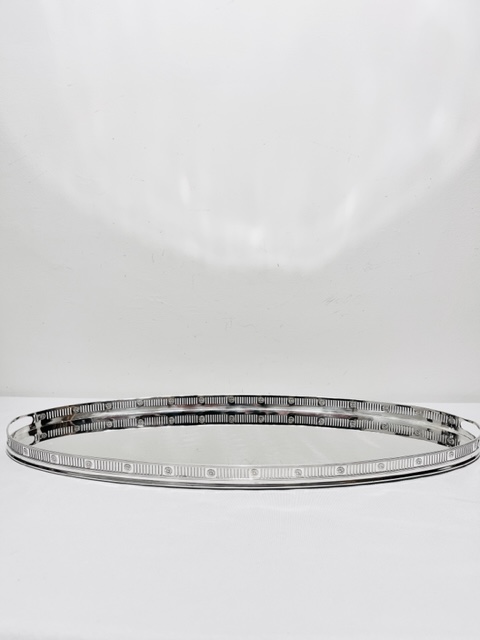 Smart Antique Silver Plated Tray by Mappin & Webb