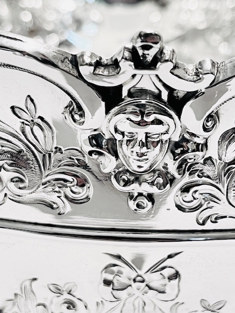 Attractive Antique Silver Plated Bowl