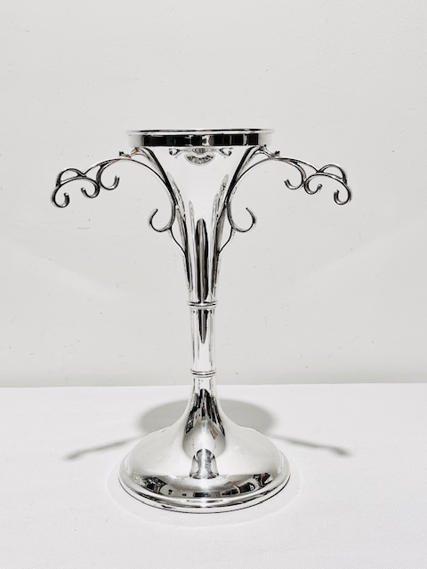 Stylish Antique Silver Plated Epergne