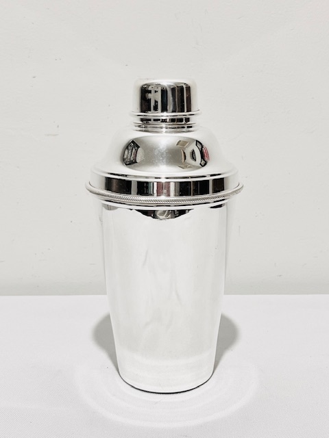Vintage Silver Plated Cocktail Shaker by James Dixon & Sons