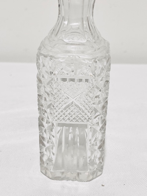Smart Antique Silver Plated and Cut Glass 6 Bottle Cruet