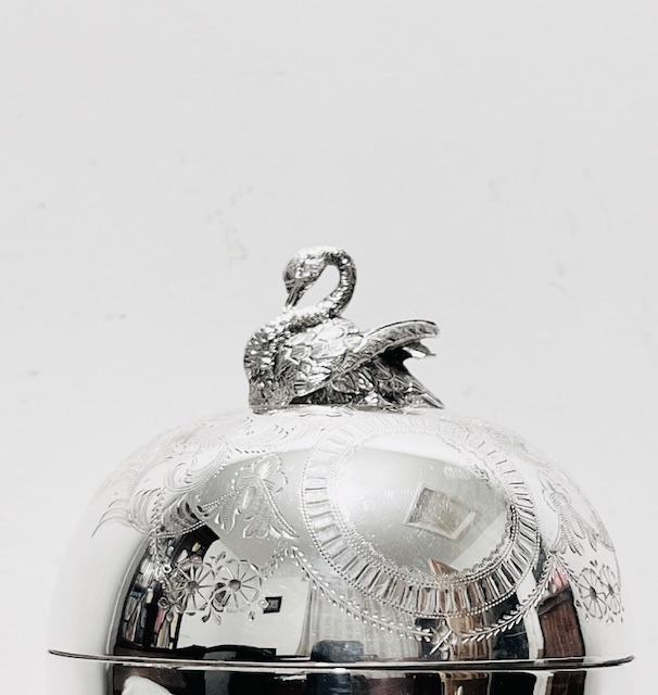 Antique Silver Plated Egg Boiler or Coddler by Mappin & Webb