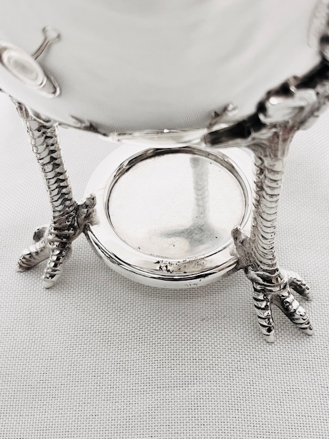 Antique Silver Plated Egg Boiler or Coddler by Mappin & Webb