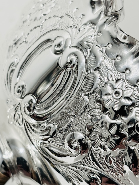 Antique Silver Plated Sugar or Bon Bon Basket