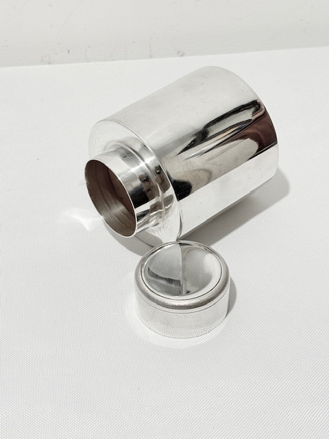 Antique Mappin & Webb Silver Plated Tea Caddy