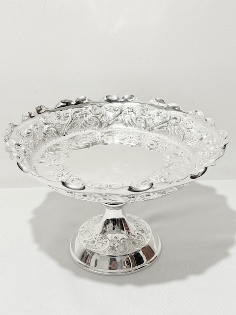 Antique Silver Plated Comport by James Dixon & Sons Antique Silver Plated Comport by James Dixon & Sons