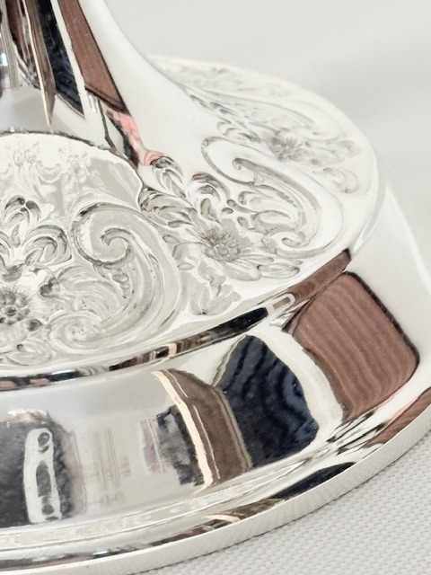 Antique Silver Plated Comport by James Dixon & Sons Antique Silver Plated Comport by James Dixon & Sons