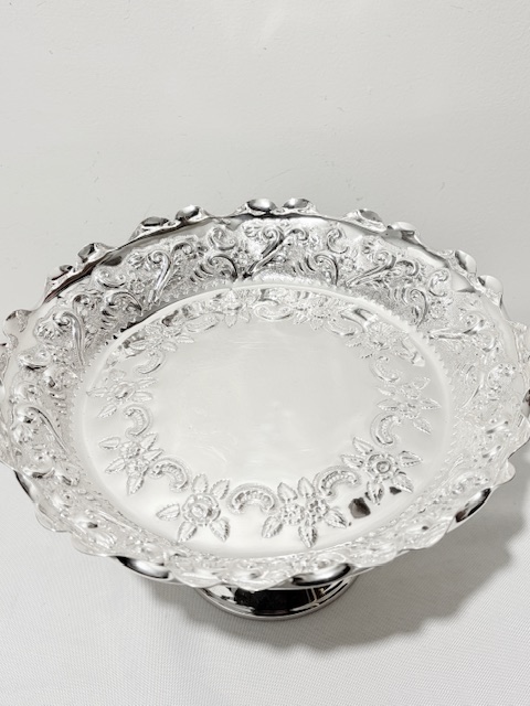 Antique Silver Plated Comport by James Dixon & Sons Antique Silver Plated Comport by James Dixon & Sons