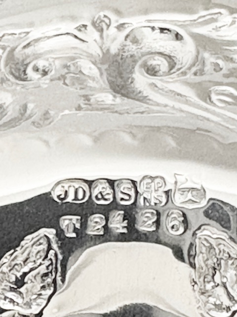 Antique Silver Plated Comport by James Dixon & Sons Antique Silver Plated Comport by James Dixon & Sons