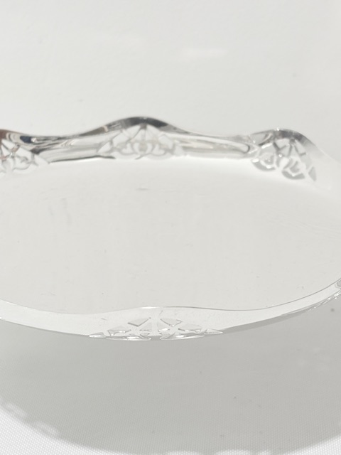 Vintage Silver Plated Two Tier Cake Stand with Original Removeable Plates Vintage Silver Plated Two Tier Cake Stand with Original Removeable Plates