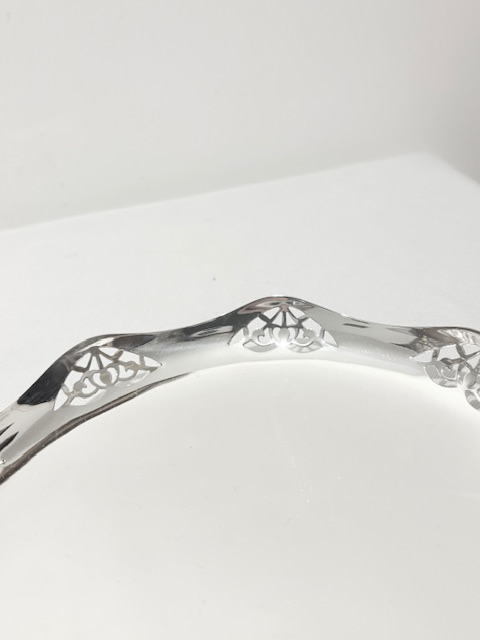 Vintage Silver Plated Two Tier Cake Stand with Original Removeable Plates Vintage Silver Plated Two Tier Cake Stand with Original Removeable Plates