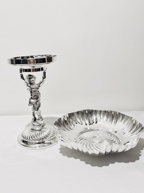 Antique Silver Plated Comport or Tazza by WMF Antique Silver Plated Comport or Tazza by WMF