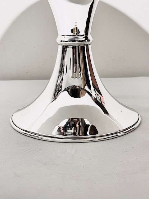 Very Large Antique Silver Plated Cake Stand Comport Very Large Antique Silver Plated Cake Stand Comport