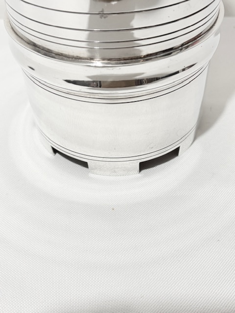 Antique Silver Plated Wine or Champagne Holder by Christofle Antique Silver Plated Wine or Champagne Holder by Christofle