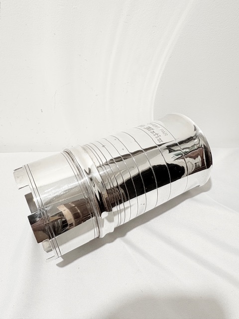 Antique Silver Plated Wine or Champagne Holder by Christofle Antique Silver Plated Wine or Champagne Holder by Christofle