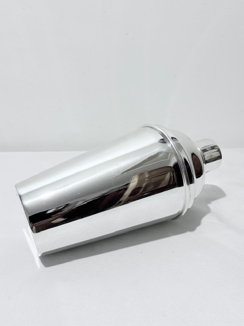 Vintage P H Vogel Silver Plated Cocktail Shaker