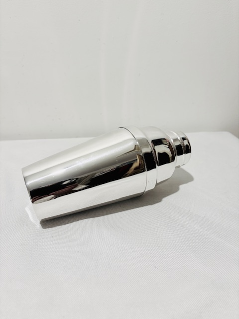 Walker & Hall Antique Silver Plated Cocktail Shaker