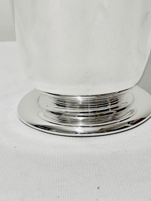 Vintage Silver Plated Cocktail Shaker by Dawson Ltd