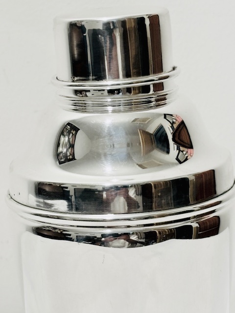 Vintage Silver Plated Cocktail Shaker by Dawson Ltd
