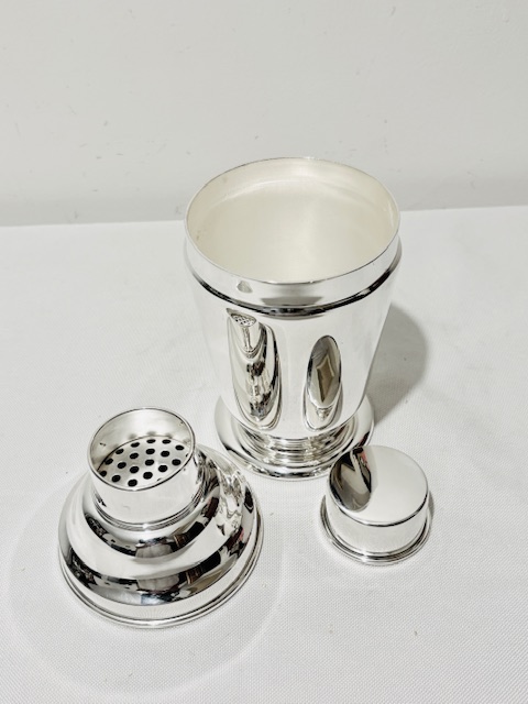 Vintage Silver Plated Cocktail Shaker by Dawson Ltd
