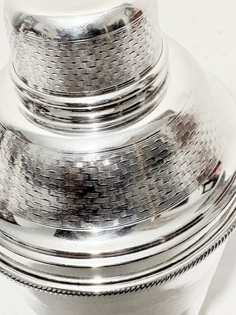 James Dixon & Sons Antique Silver Plated Cocktail Shaker James Dixon & Sons Antique Silver Plated Cocktail Shaker