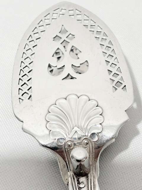 Antique Pair of Kings Pattern Asparagus Tongs Antique Pair of Kings Pattern Asparagus Tongs