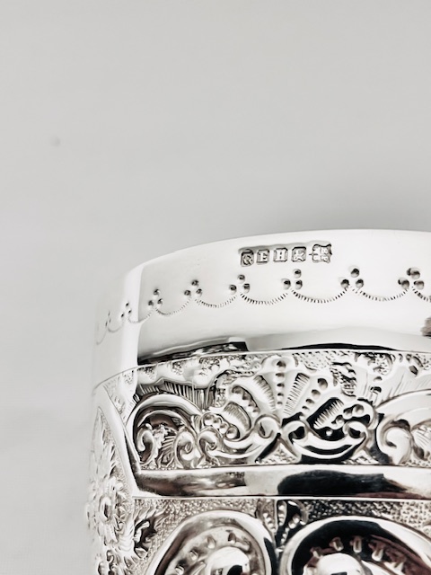 Antique Silver Plated Goblet by George E Hawkins & Co of Birmingham